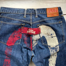Evisu Vintage Daicock Jeans (34/33)