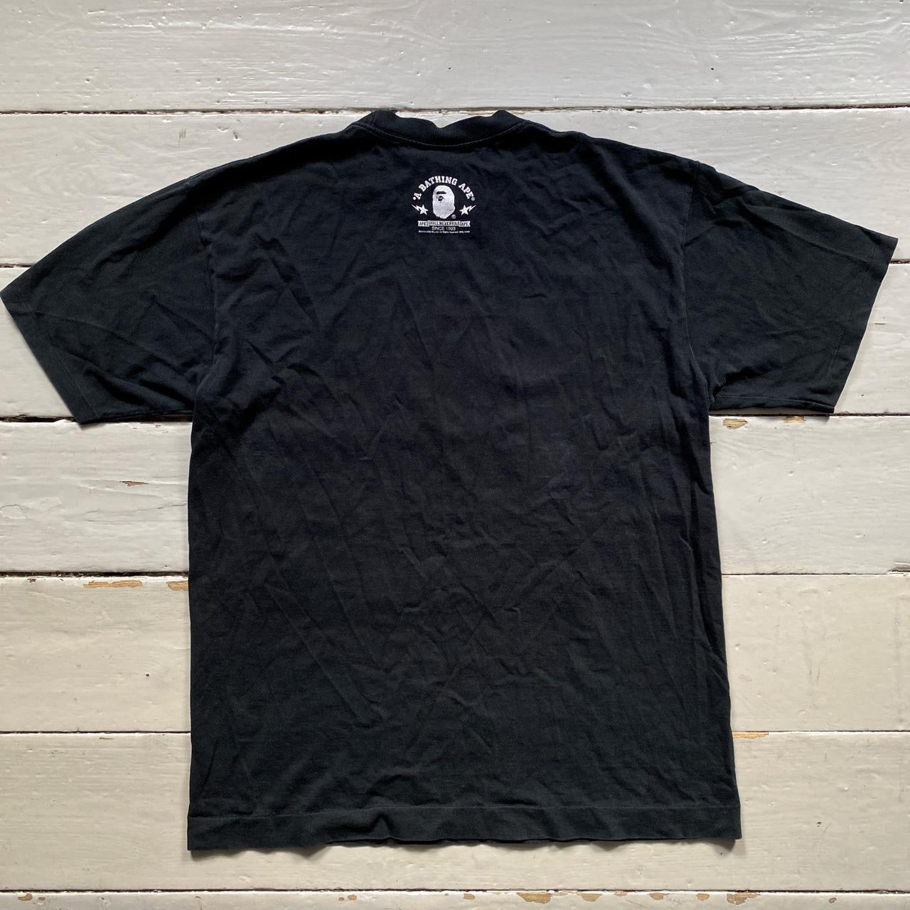 Bape Black T Shirt (Large)