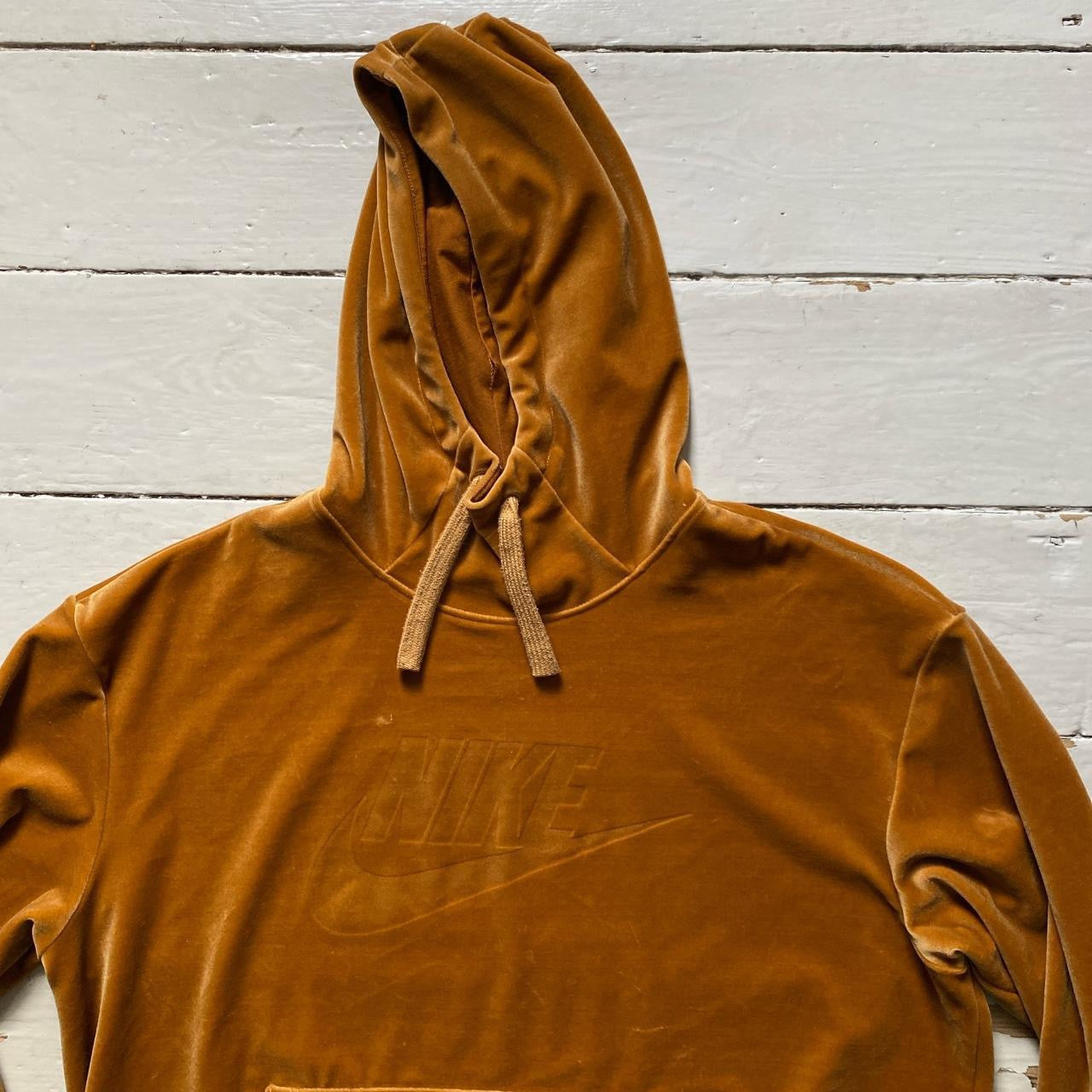 Nike Velour Teddy Hoodie (Large)