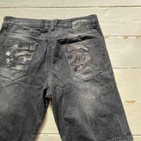 Ecko Vintage Jorts Shorts Grey (36W)