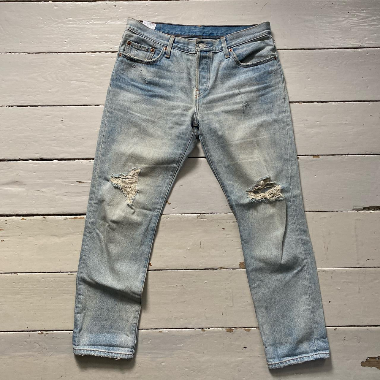 Levis 501 CT Light Blue Jeans (28/32)