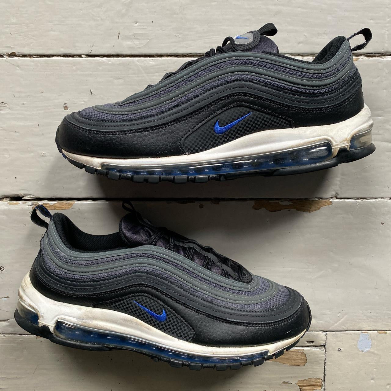 Nike Air Max 97 Black Grey Blue (UK 10)
