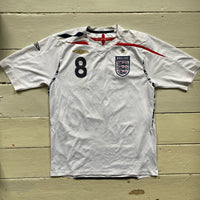 England Vintage Umbro Frank Lampard Football Jersey (Large)