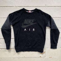 Nike Air Swoosh Black Jumper (Small)