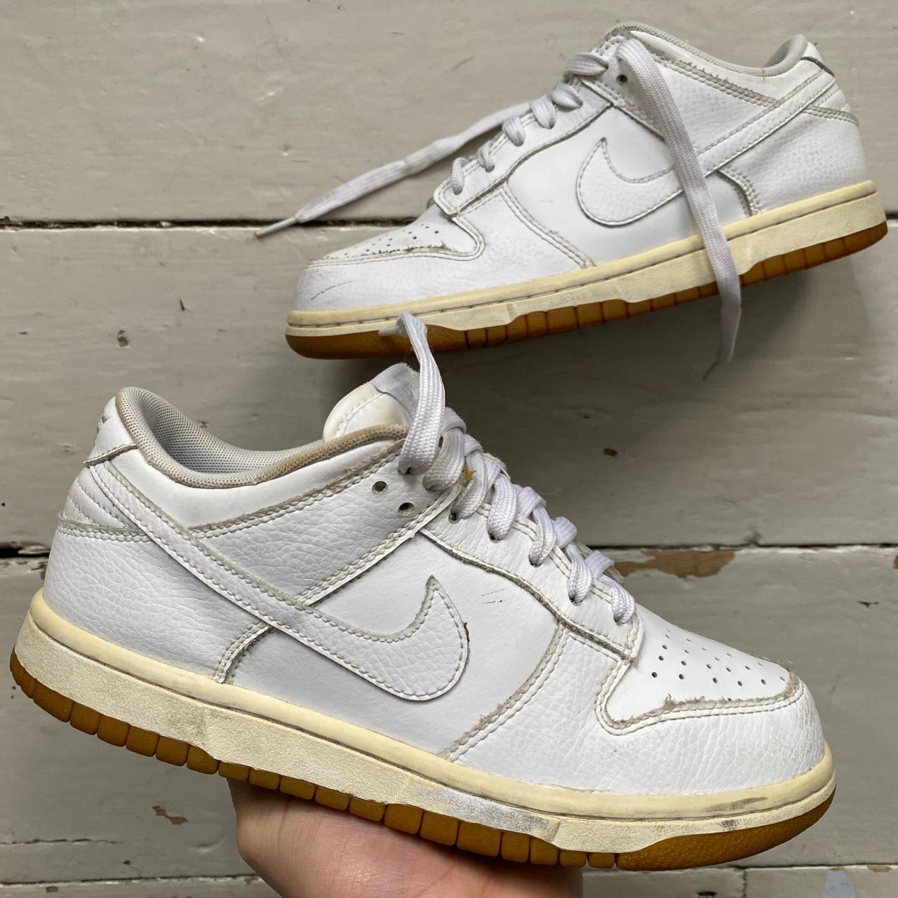 Nike Dunk Low Platinum White Gum (UK 4)