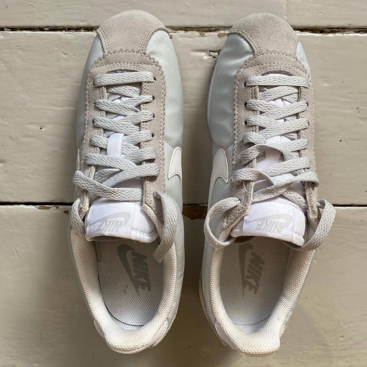 Nike Cortez White and Grey (UK 6)