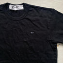 Comme Des Garcons Play Black T Shirt (Medium)