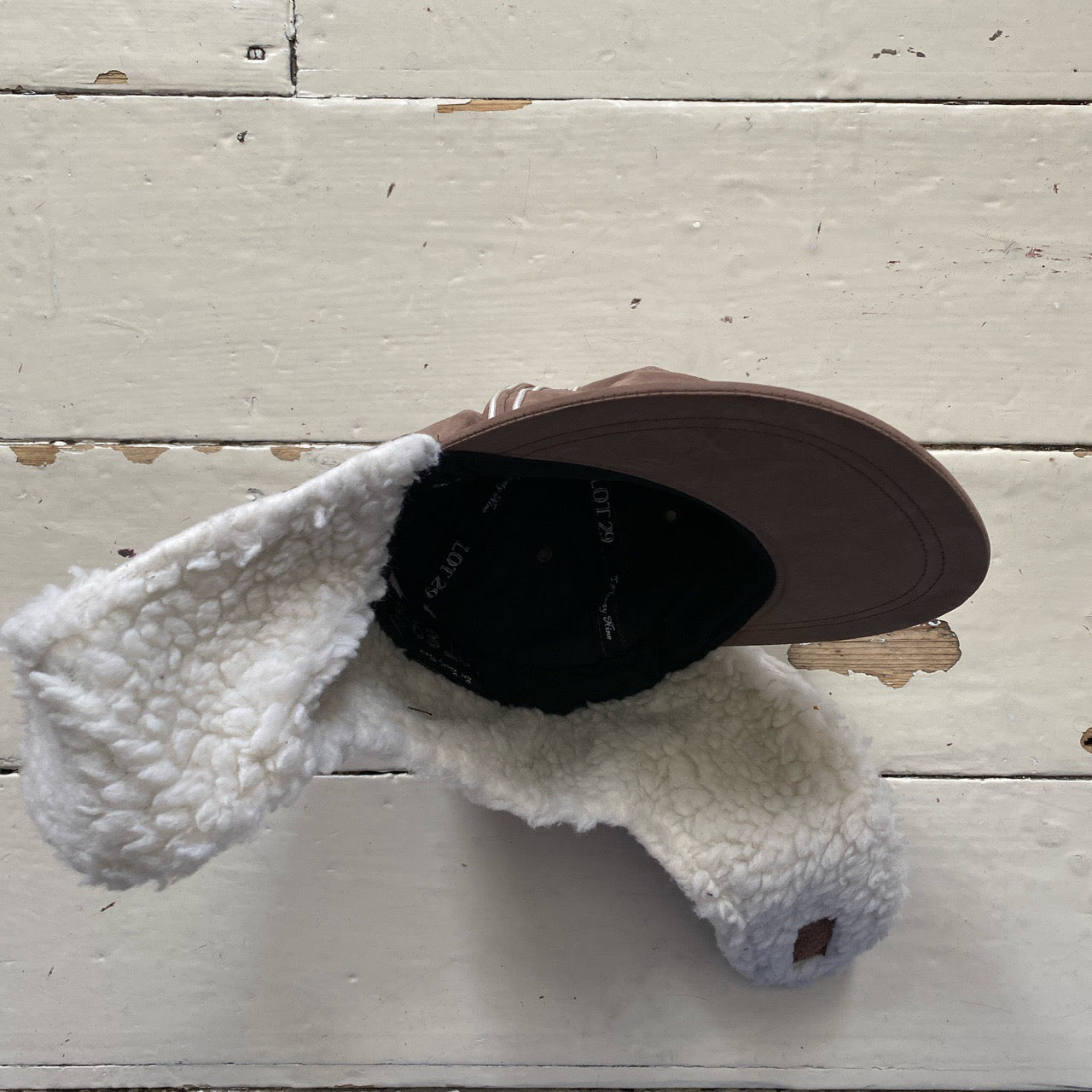 Lot 29 Vintage Dog Ear Sherpa Fitted Caps