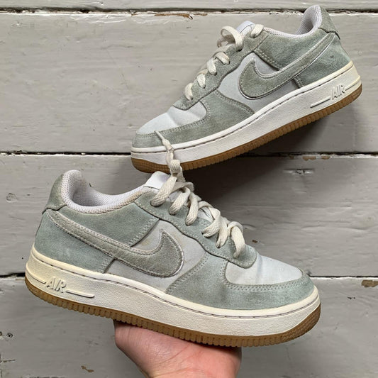 Nike Air Force 1 Grey Suede (UK 4)