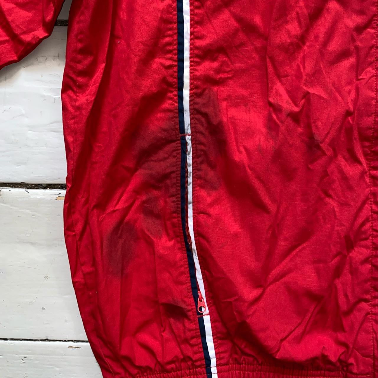 Nike Vintage Red Tracksuit Jacket (XL)