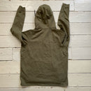 Nike Swoosh Box Logo Olive Quarter Zip Hoodie (XL)