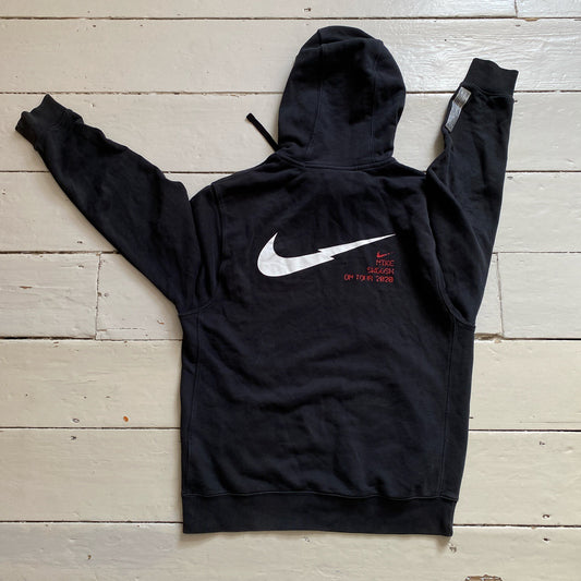 Nike Big Swoosh Black Hoodie (Small)