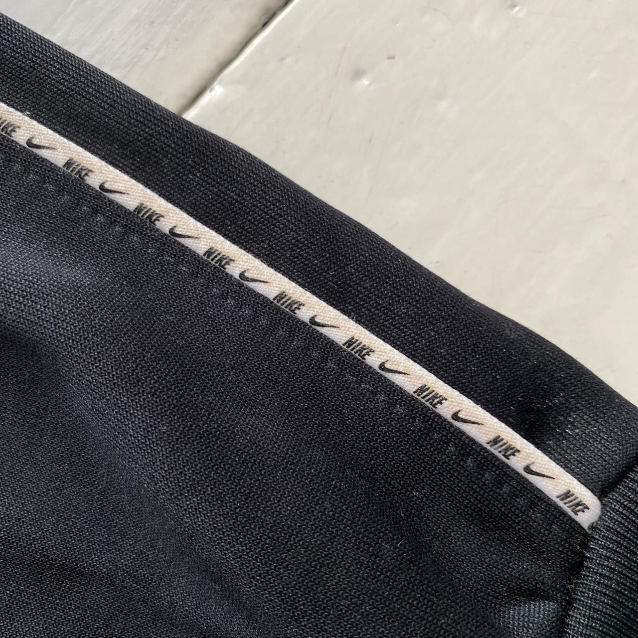 Nike Swoosh Black Joggers (Large)