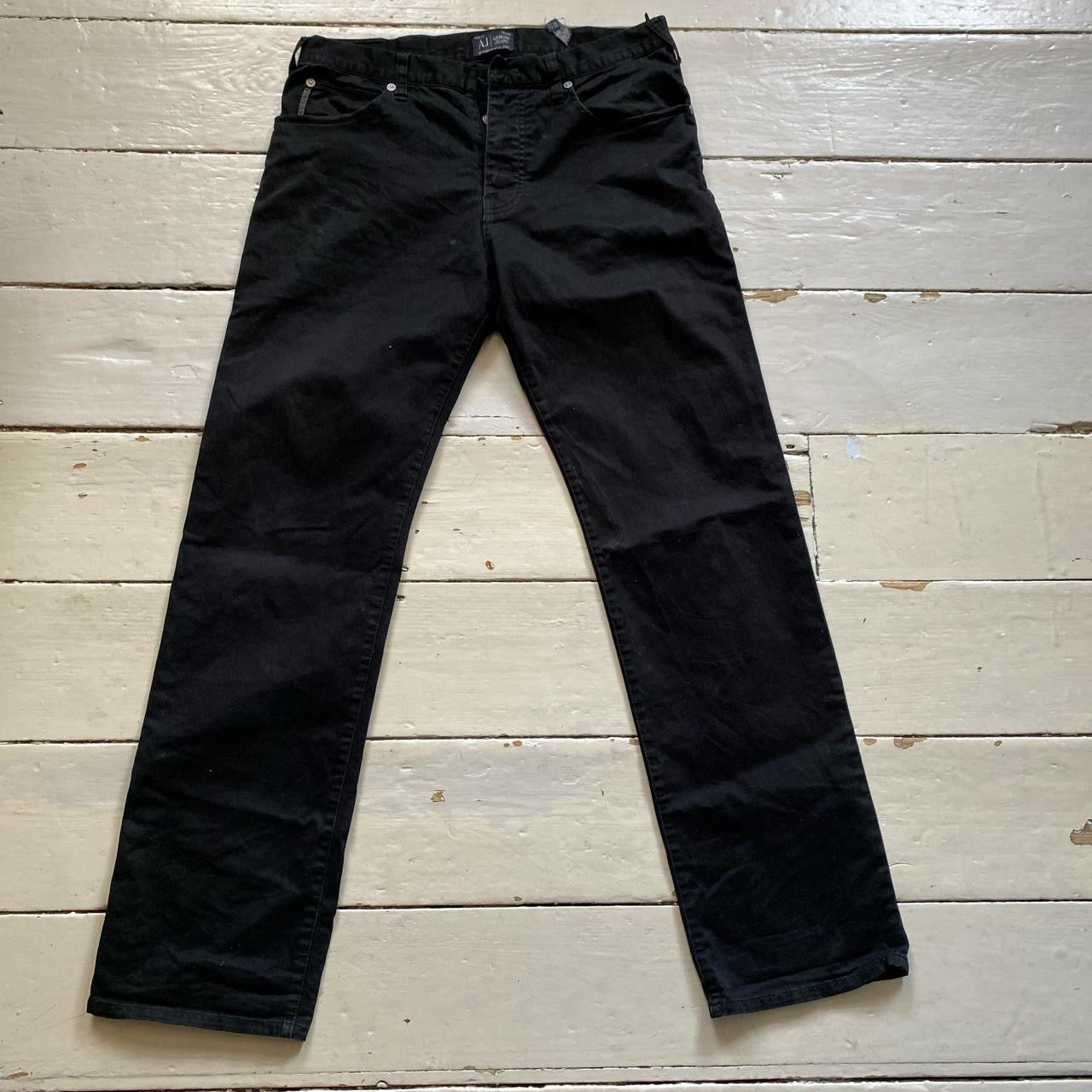 Armani J21 Black Jeans (33/31)