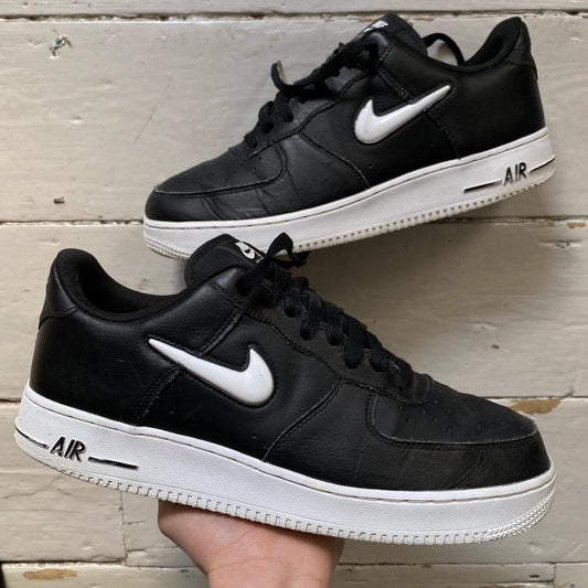 Nike Air force 1 Jewel Black and White (UK 9.5)