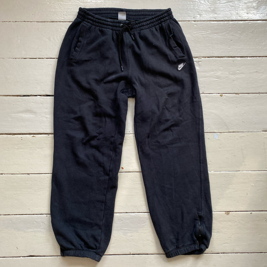 Nike Swoosh Black Joggers (Large)