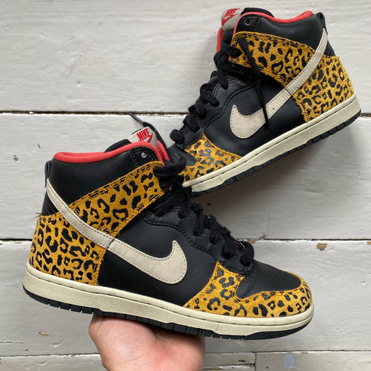 Nike Dunk High Leopard Print 2012 (UK 4