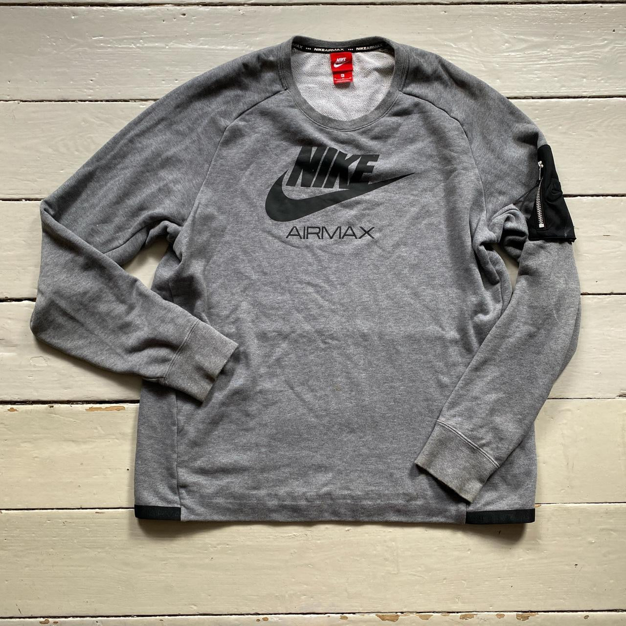 Nike Air Max Grey Jumper (XL)