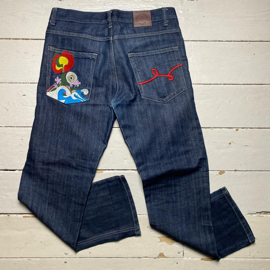 Lifted Research Group Embroidery Jeans (32/33)