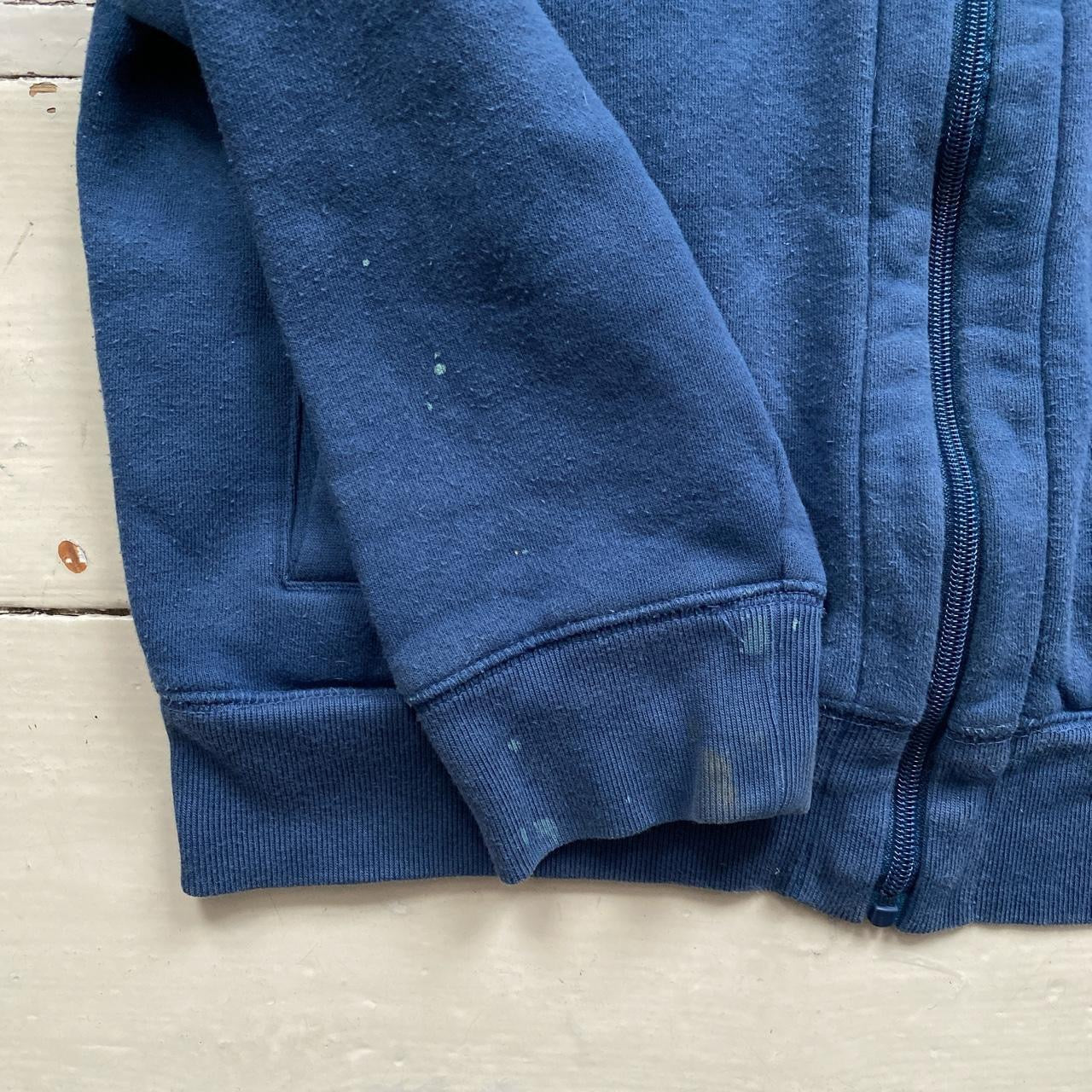 Lacoste Croc Blue hoodie (Large)