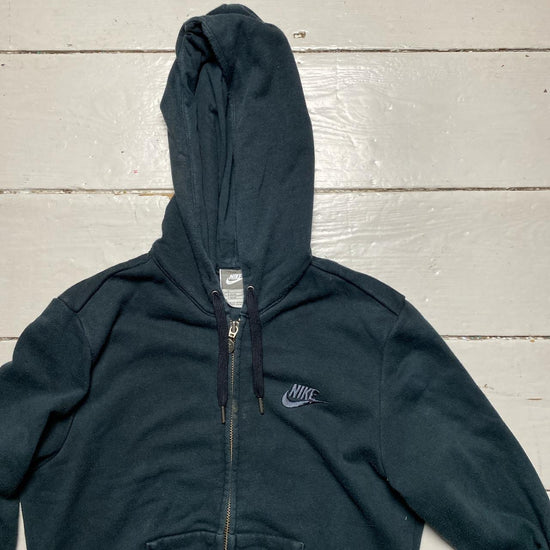 Nike Vintage Black Womens Hoodie (Small)
