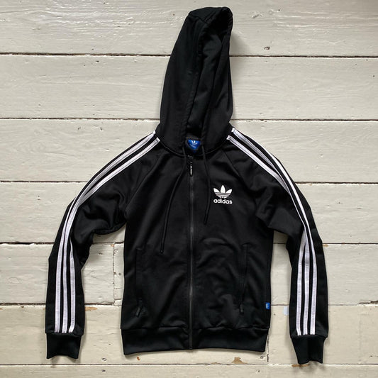 Adidas SST Black Hoodie Womens (UK 6)