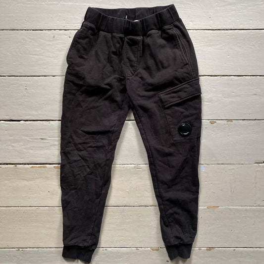CP Company Black Cargo Joggers (Small)