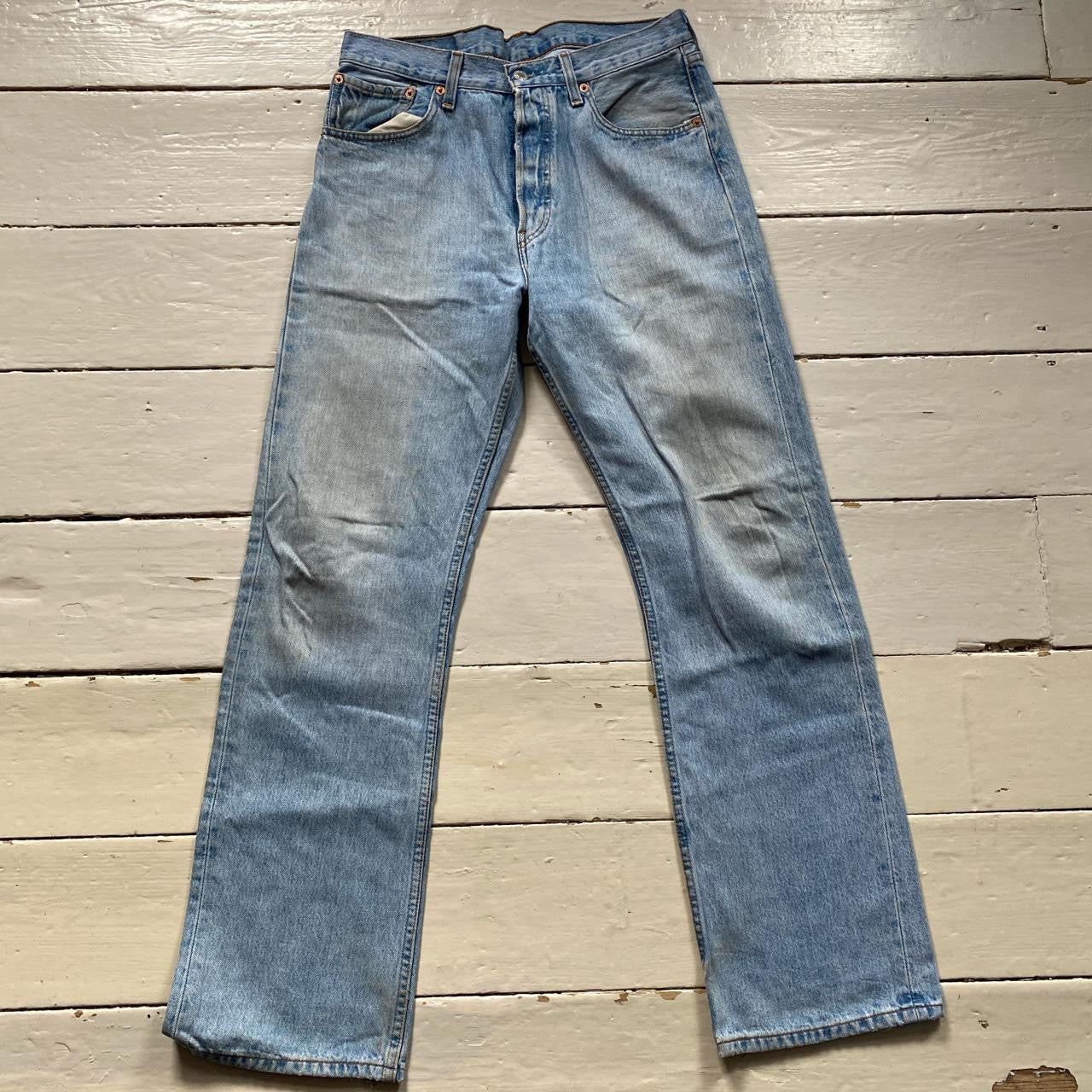 Levis 502 Light Wash Jeans (32/32)