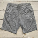 Nike Swoosh Grey Shorts (Large)