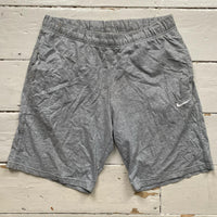 Nike Swoosh Grey Shorts (Large)