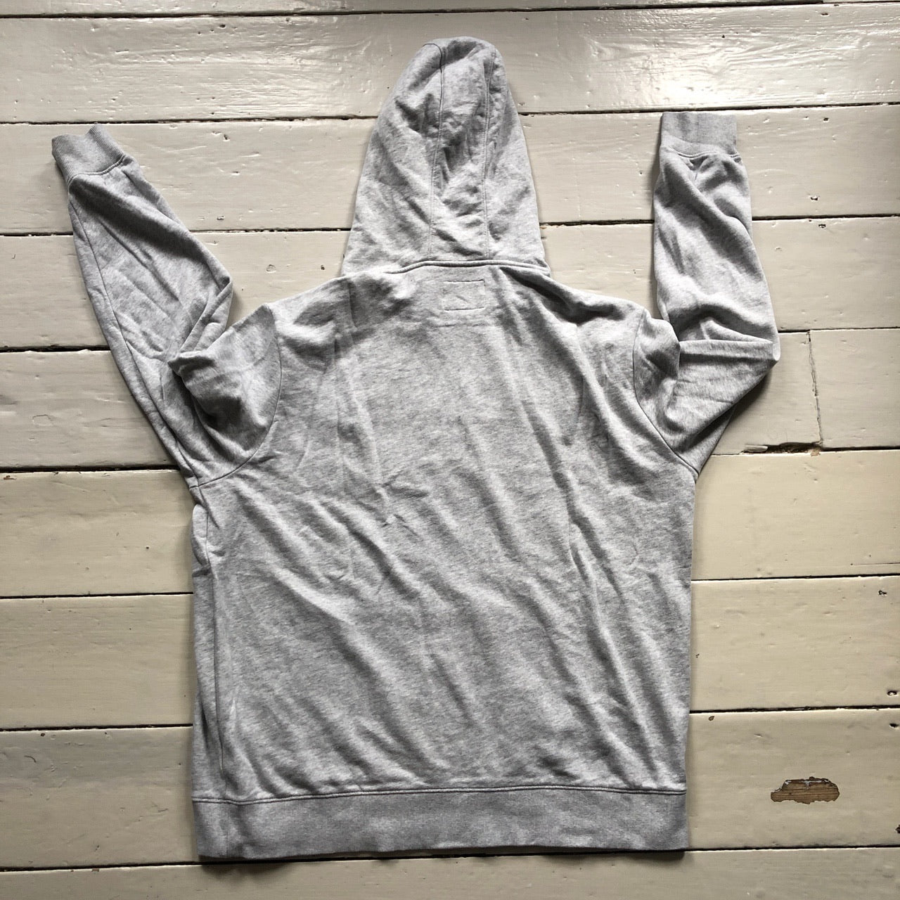 Guess Grey Multi Spellout Hoodie (XL)