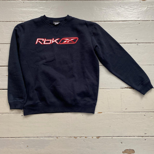 Reebok Navy Jumper (Large)