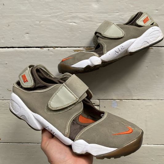 Nike Air Rift Vintage 2007 Brown and Orange (UK 9)