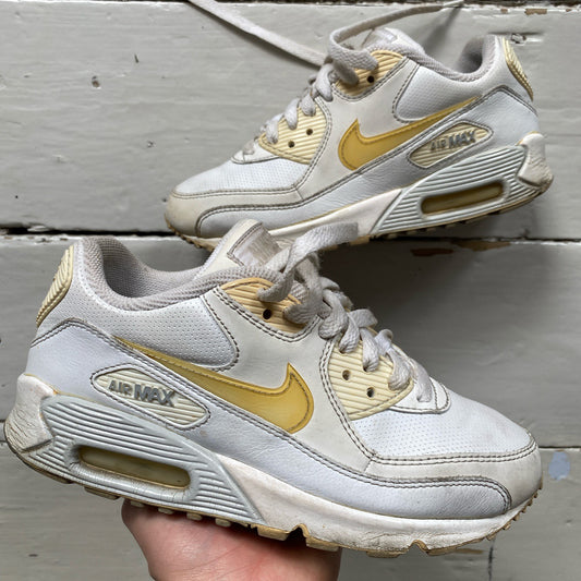 Nike Air Max 90 Vintage White (UK 3)