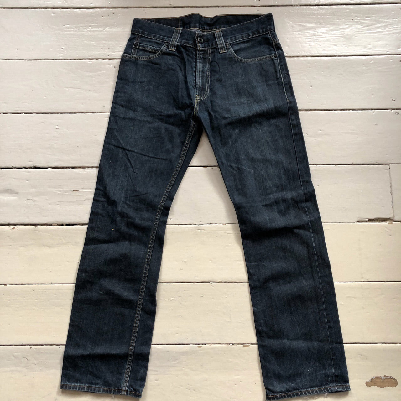 Levis 506 Navy Jeans (32/32)