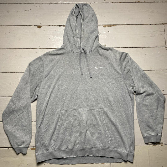 Nike Swoosh Grey Hoodie (XXL)