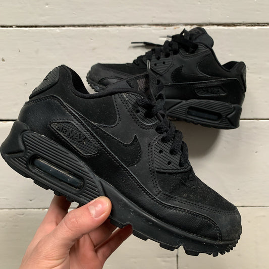Nike Air Max 90 Triple Black (UK 4)