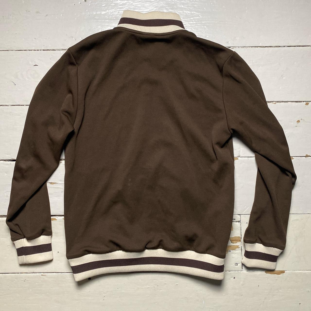 Gola Brown Vintage Track Jacket (Large)