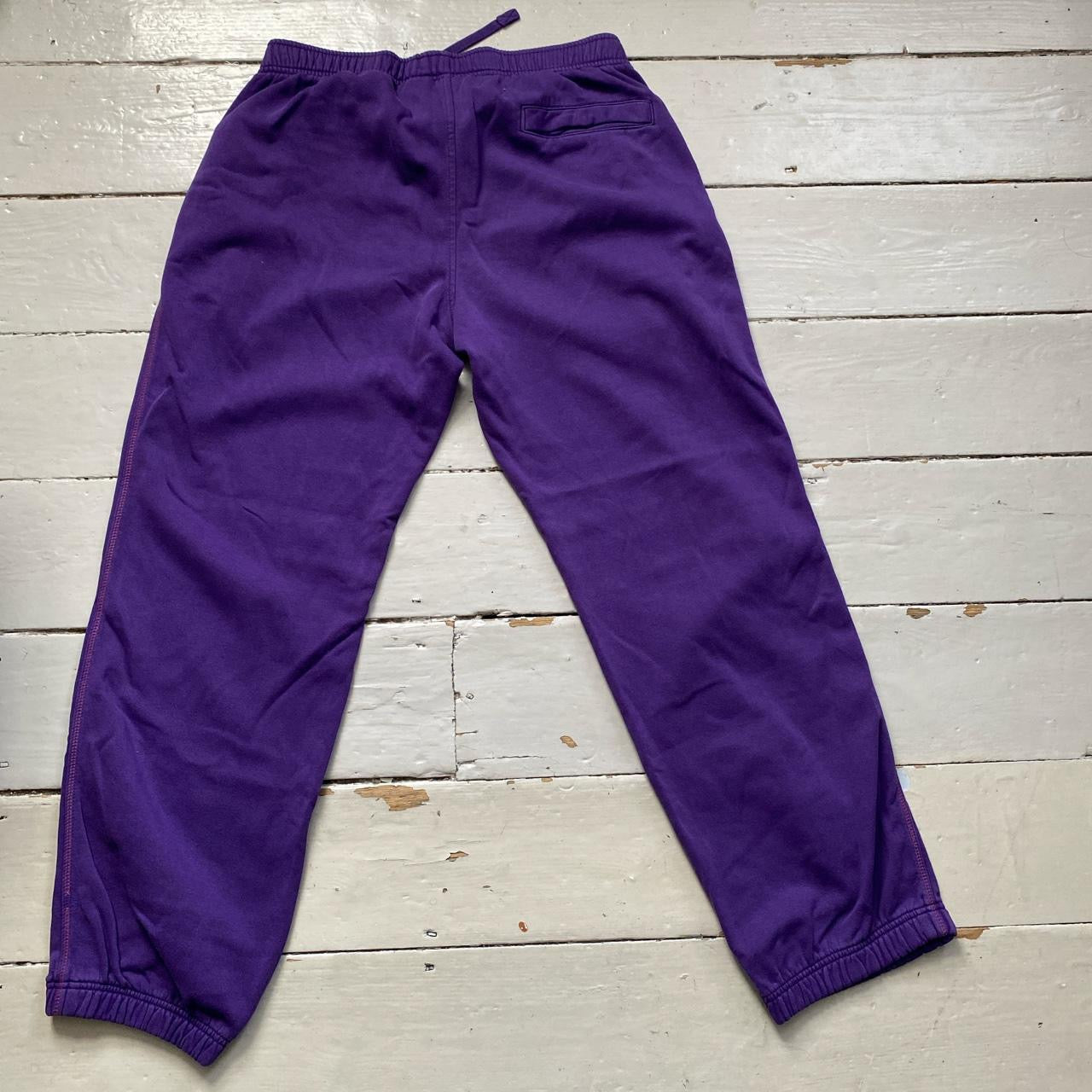 Nike Swoosh Purple Joggers (Large)