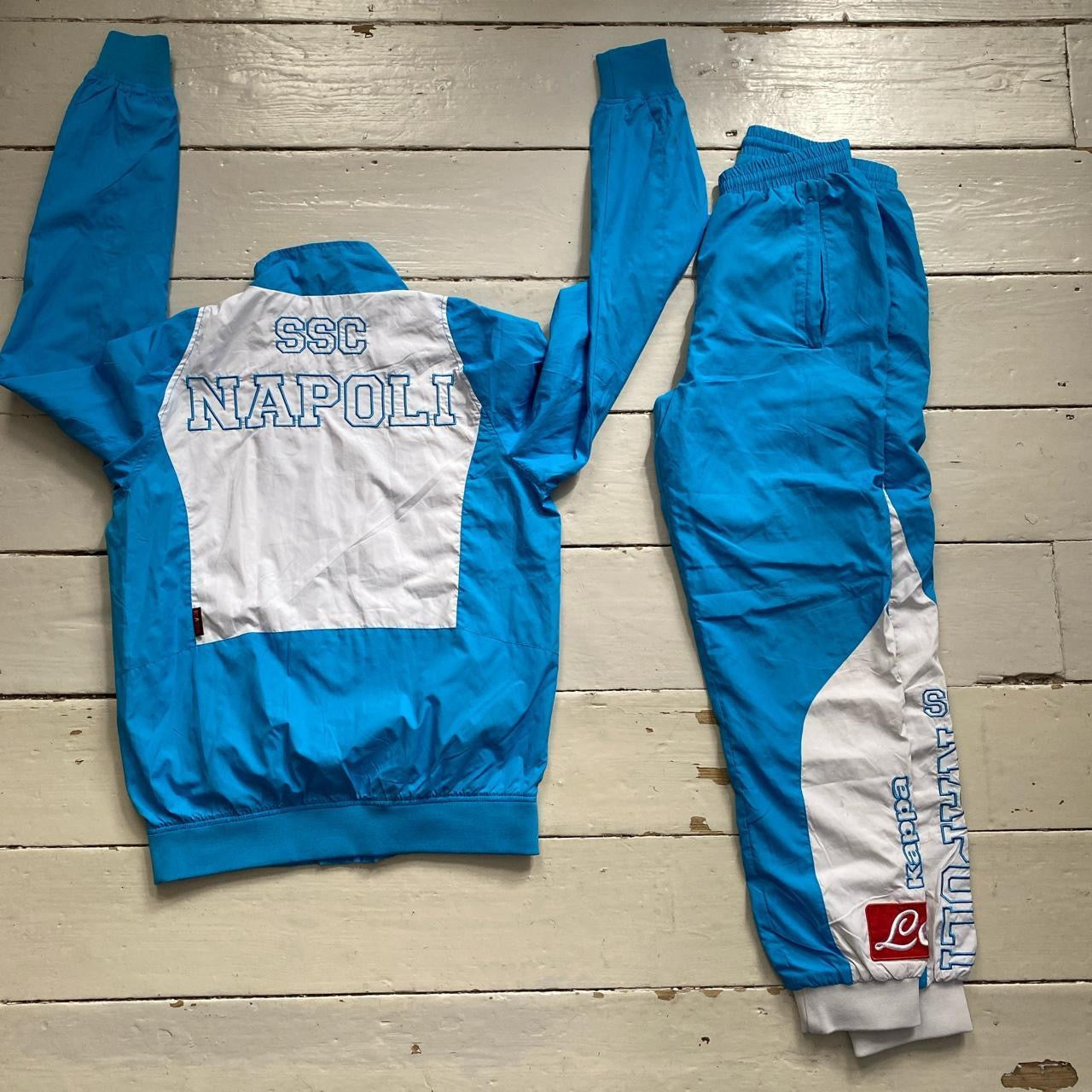 Kappa Napoli Football Shell Tracksuit (Small)
