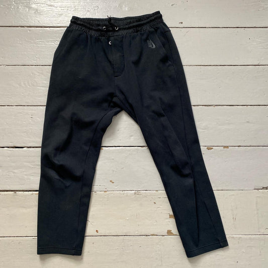 Nike Swoosh Black Joggers (Medium)