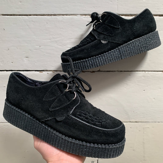 Underground Black Platform Creepers (UK 6)