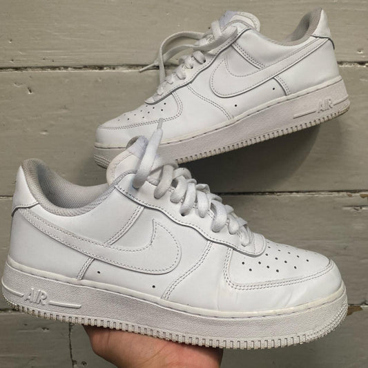 Nike Air Force 1 White (UK 8)