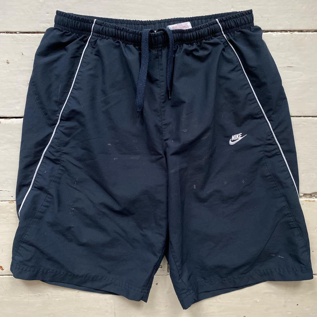 Nike Navy Shell Shorts (Medium)