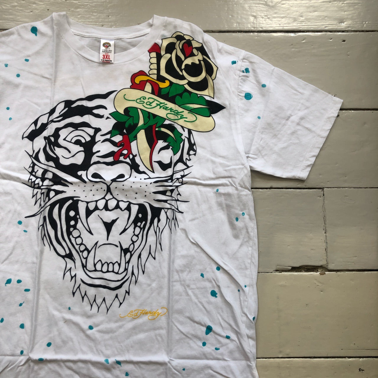 Ed Hardy Tiger T-Shirt (XXXL)