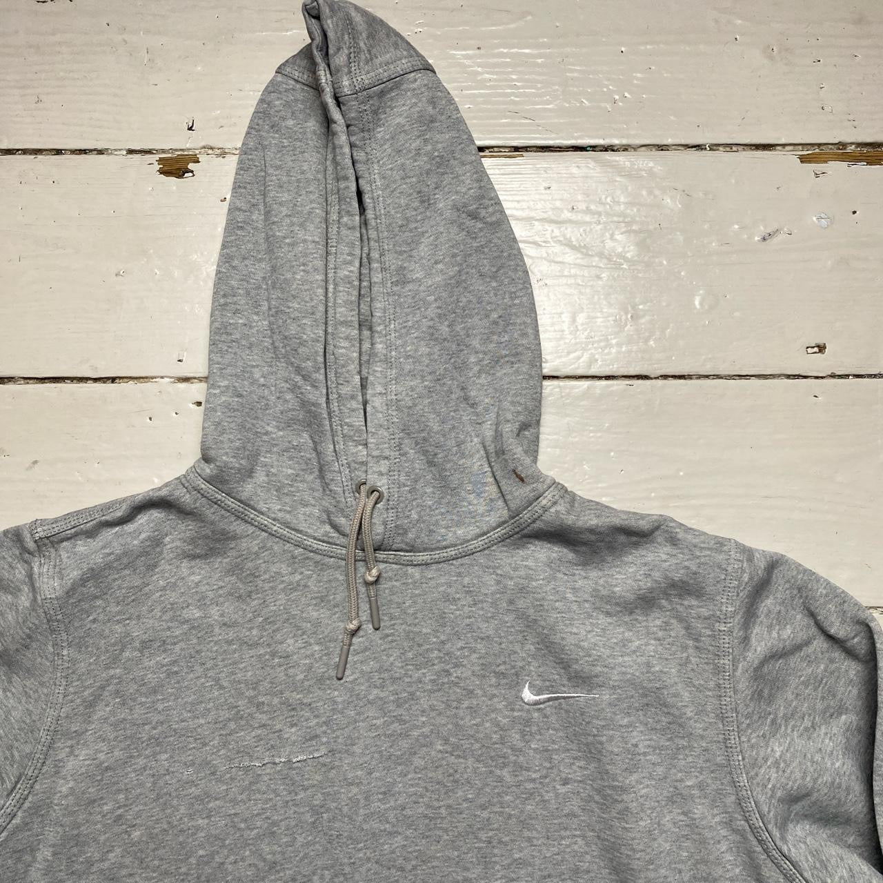 Nike Swoosh Hoodie Grey (Large)