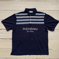 Yves Saint Laurent Vintage Polo Navy (XL)