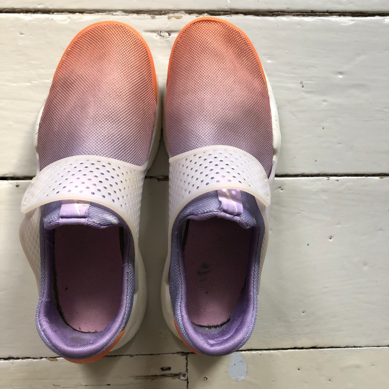 Nike Sock Dart Orange Purple Blend (UK 7)