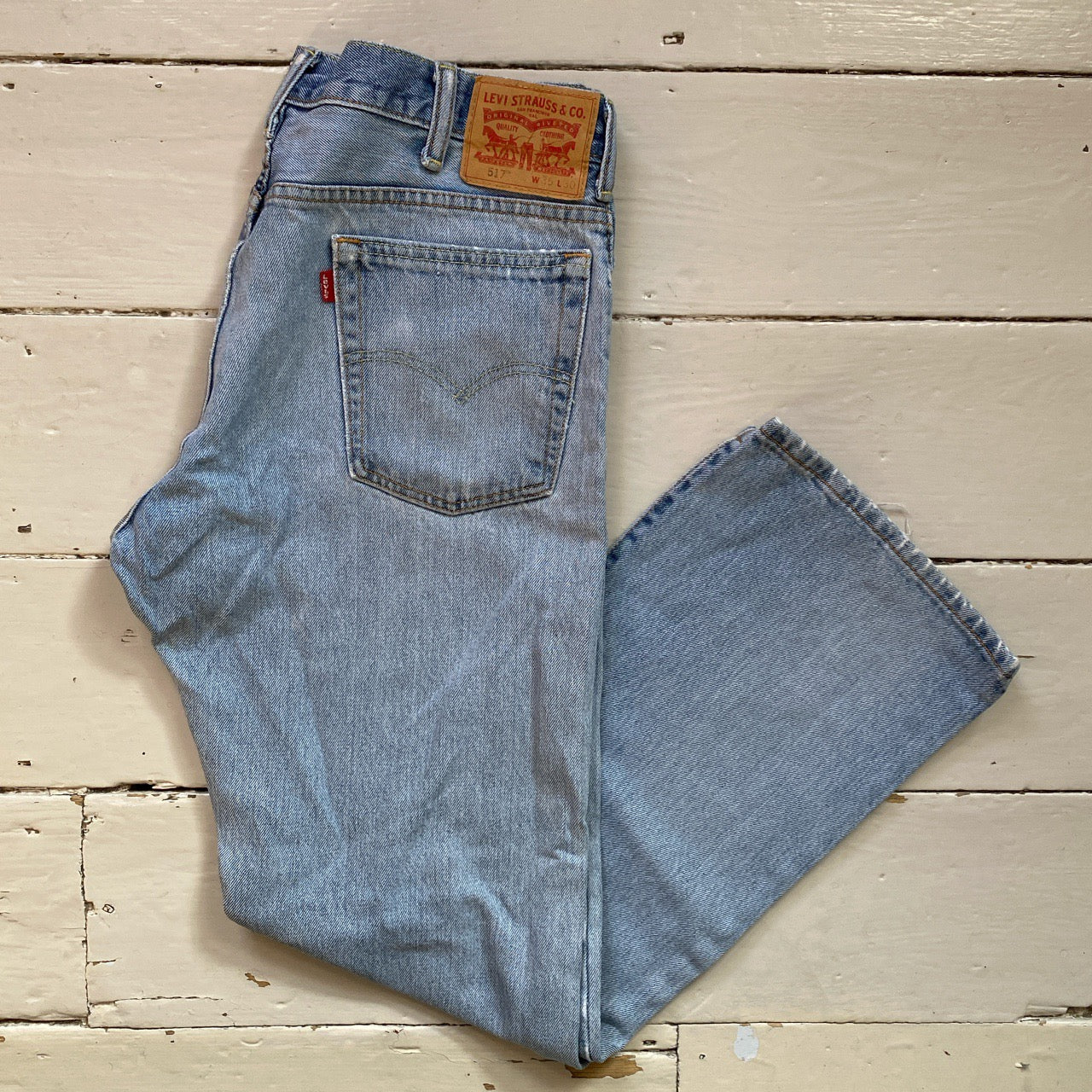 Levis 517 Light Blue Jeans (35/30)