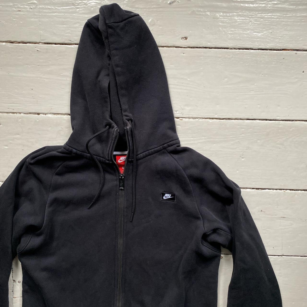 Nike Box Logo Hoodie Black (Small)